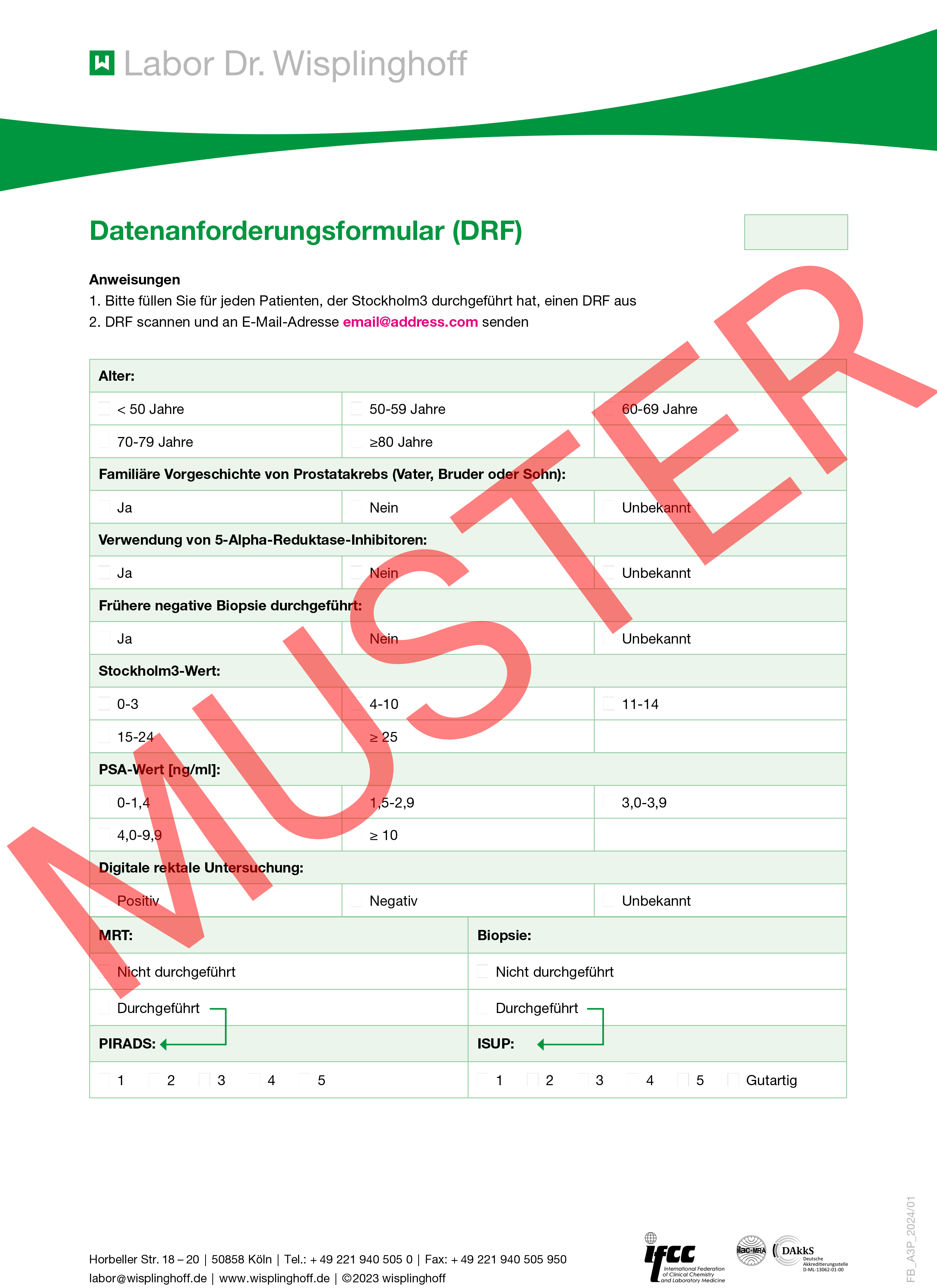 Datenanforderungsformular GeORG